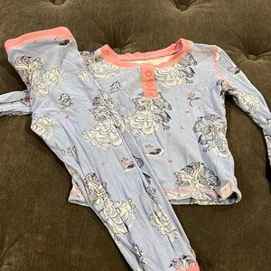 Disney slumber couture pajamas size 3